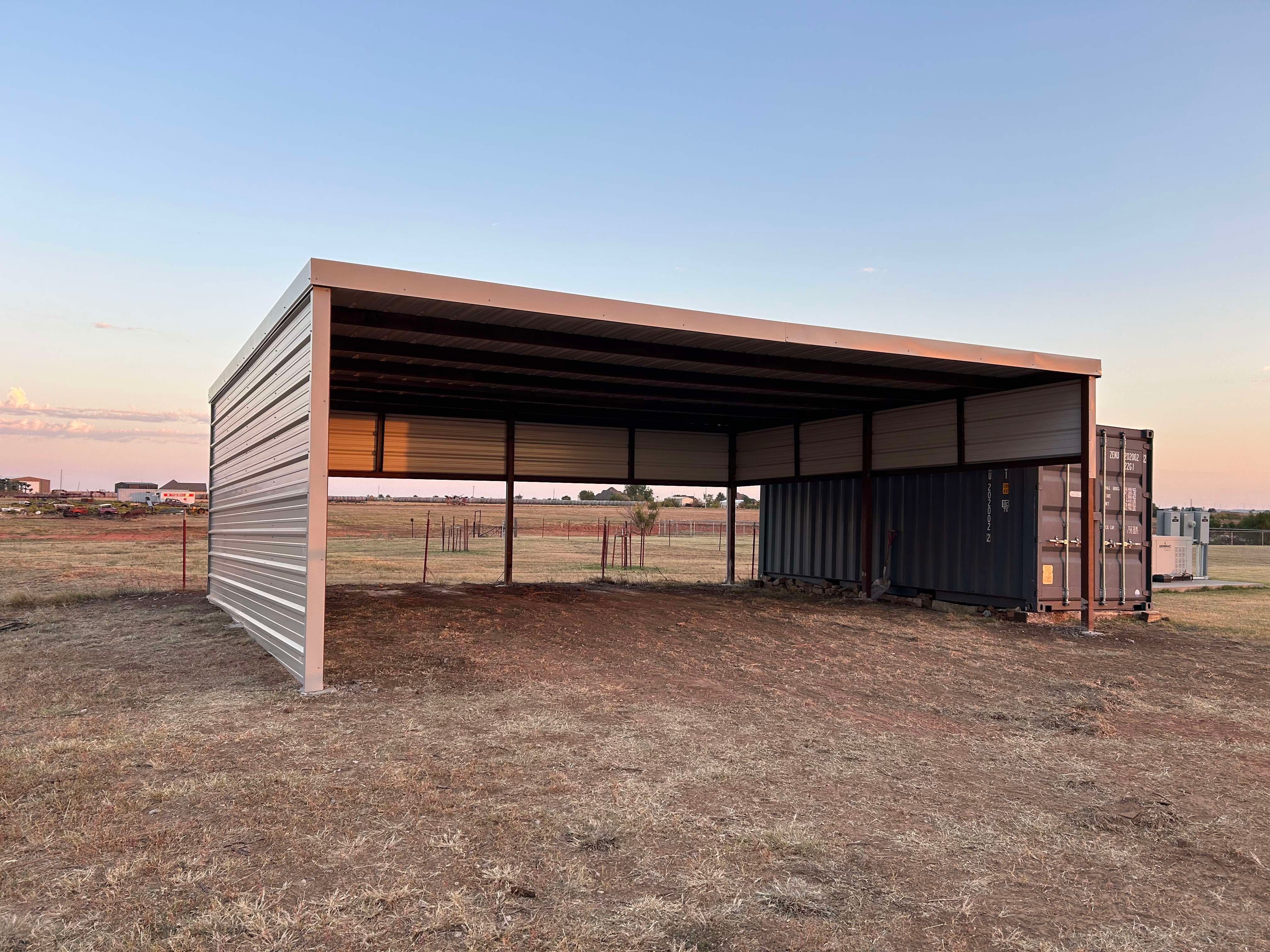 Metal carport by Forever Carports